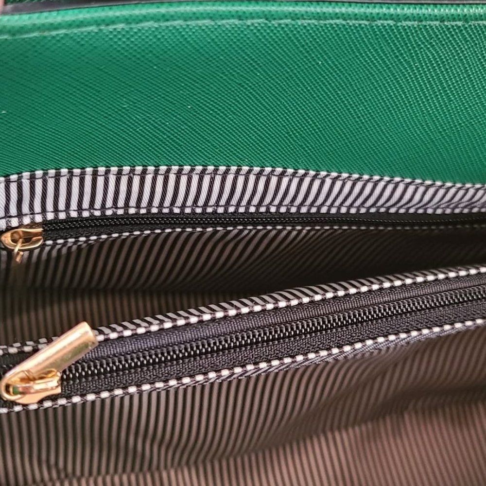 Neiman Marcus Country Club Women's Small Satchel Bag Classic Top Handle … - Picture 6 of 11